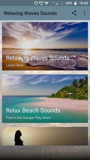 Relaxing Waves Sounds screenshot 1