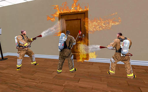 Firefighter School 3D: Fireman Rescue Hero Game screenshot 4
