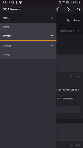 XDA Forums screenshot 3