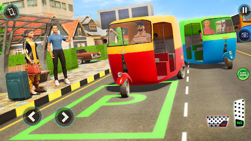 Auto Rickshaw Driving Games screenshot 3