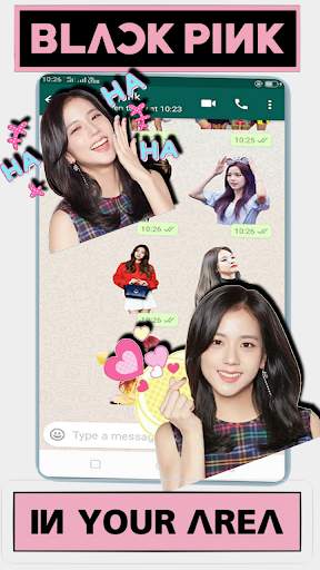 NEW BLACKPINK for Whatsapp  KPOP Idol WAStickerApp screenshot 5