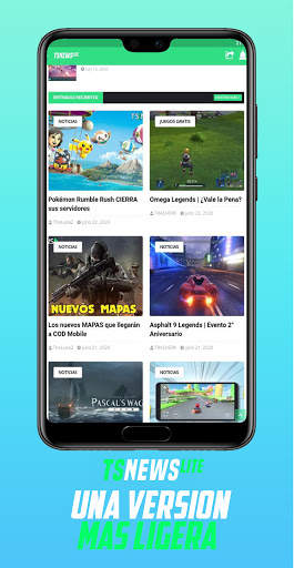 TS News LITE - Noticias Gaming screenshot 1