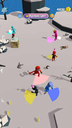 Stickman Smashers -  Clash 3D Impostor io games screenshot 22