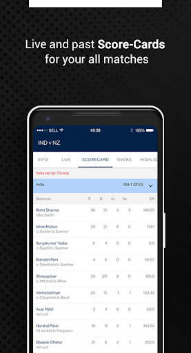 Live Cricket - Live Score screenshot 4