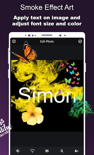 Smoke Effect Art Name - Name Art Maker screenshot 8