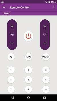 Bush TV Remote Control screenshot 5