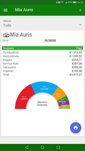 MyFuelLog2 - Manutenção Auto screenshot 6