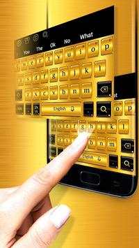 Gold Keyboard screenshot 1