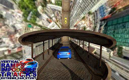 Vertical Ramps Impossible Tracks Extreme Car Stunt स्क्रीनशॉट 9