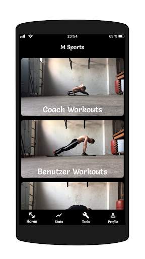 M Sports -- Calisthenics & Bodyweight Workouts screenshot 1