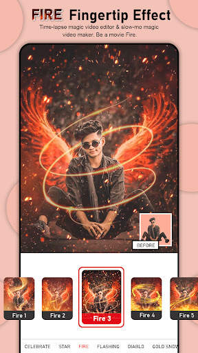Fire Effect Video Maker screenshot 5