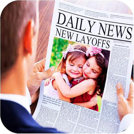 News Paper Photo Frame : Photo Editor icon