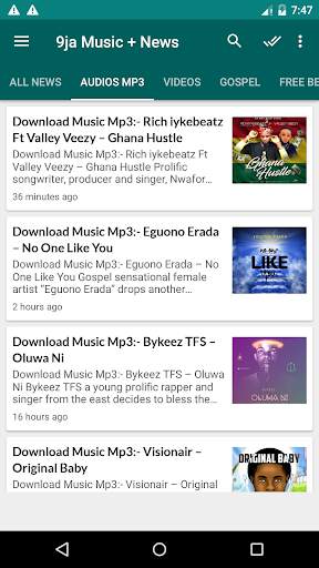 9ja Music Download - Latest Nigerian Songs screenshot 2