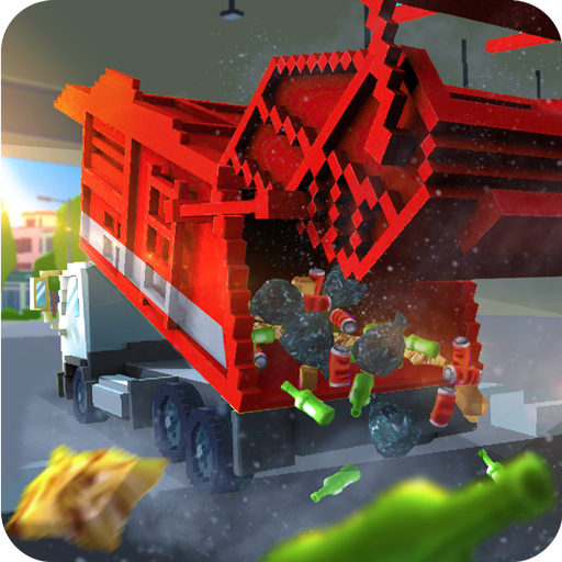 Blocchi Camion di immondizia icon