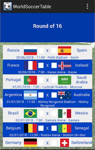 World Soccer Table screenshot 4