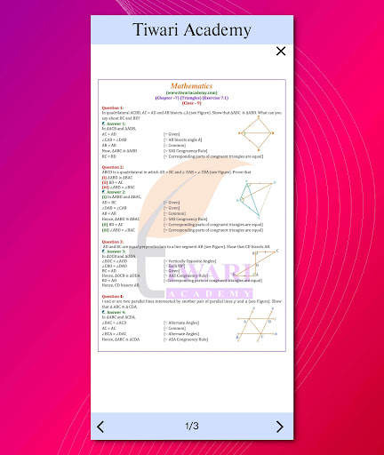 Class 9 Maths Solution 2023-24 screenshot 23