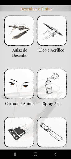 Desenhando e pintando - Lições screenshot 1