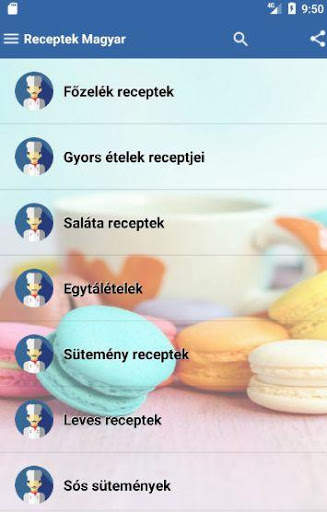 Receptek Magyar (Offline) screenshot 1