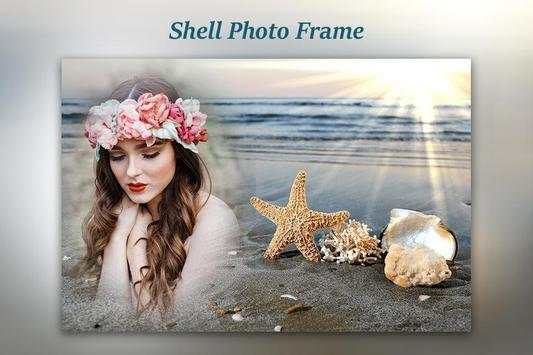 Sea Shell Photo Frame Editor screenshot 1