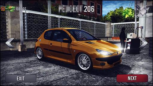 206 Drift & Sürüş Simülatörü screenshot 1
