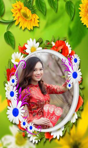 Flower Photo Frame 2021 Rose Application Updated 6 تصوير الشاشة