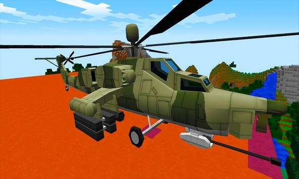 Mods Helicopter for Minecraft PE MCPE screenshot 1