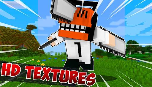 Mod Chainsaw Man for Minecraft screenshot 3