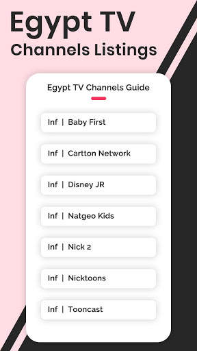Egypt TV Schedules - Live TV All Channels Guide screenshot 5