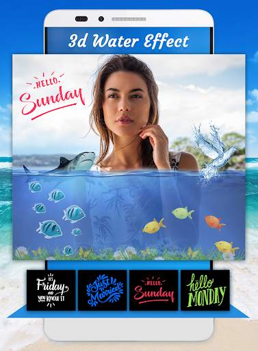 3D Water Effect Photo Maker : 3D Photo Editor 5 تصوير الشاشة