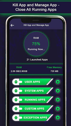 Kill App and Manage App - Close All Running Apps screenshot 1