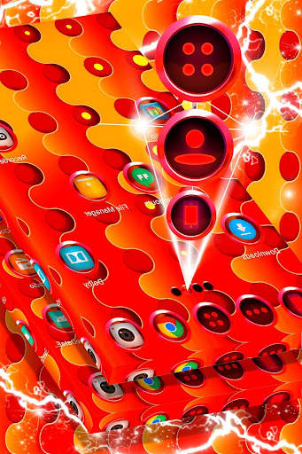 Thème 3D New Launcher 2021 screenshot 3