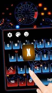 Hologram Car Keyboard Theme 2 تصوير الشاشة