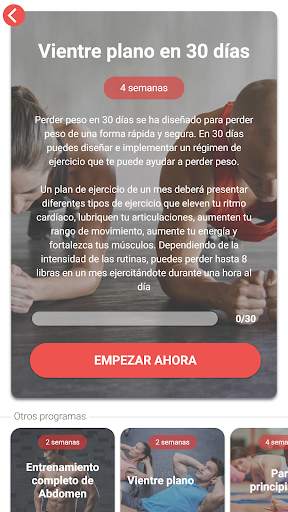 Ejercicios para abdomen screenshot 2