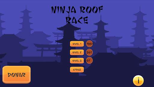 Ninja Roof Race screenshot 2