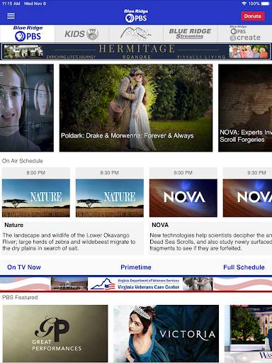 Blue Ridge PBS App screenshot 7