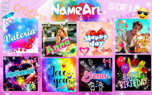 Name Art Maker 🖍️ Write Text on Background screenshot 11