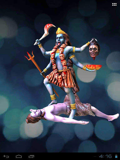 3D Maa Kali Live Wallpaper screenshot 9