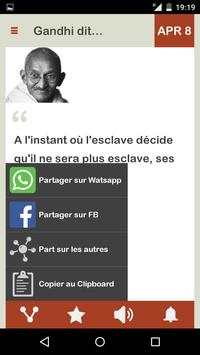 Gandhi Daily (en Français) screenshot 5