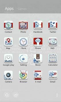 Procelain GO Launcher Theme screenshot 3