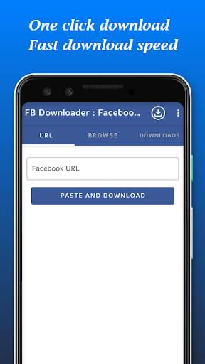 HD Photo & Video Downloader For Facebook screenshot 1