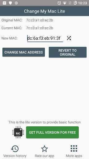 Change My Mac Lite screenshot 1