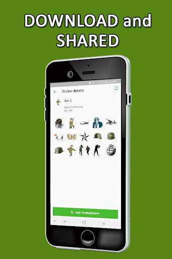 War Stickers WAStickerApps скриншот 4