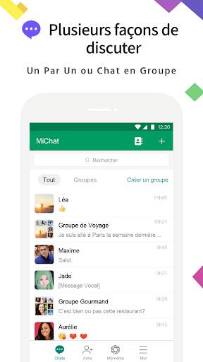 MiChat screenshot 2