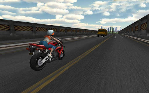 Racing Girl 3D screenshot 1
