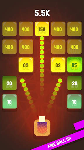 Fire  Ball Up  -  Slime Blocks screenshot 9
