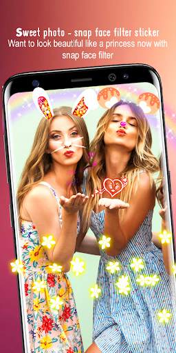 Sweet Photo – Snap Face Filter Stickers screenshot 4