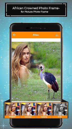 African Crowned Photo Frames for Pictures - Editor 3 تصوير الشاشة