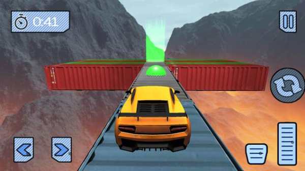 Impossible Stunt Car Tracks Mega Ramp Car Racing screenshot 3