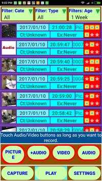 Audio/Video & Photo Notes screenshot 1