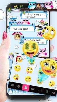 Beauty Lark Keyboard Theme screenshot 2